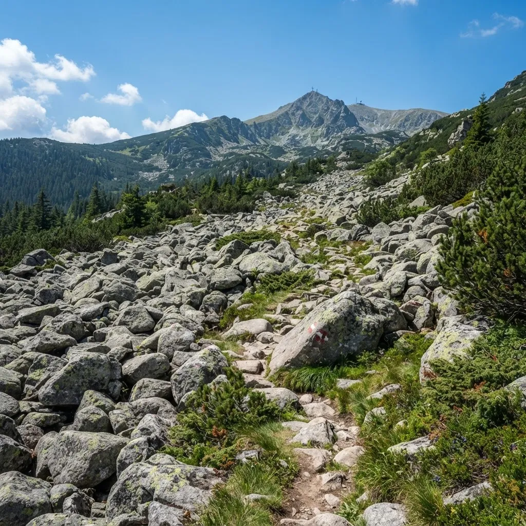 Каменна река и пътека на Витоша